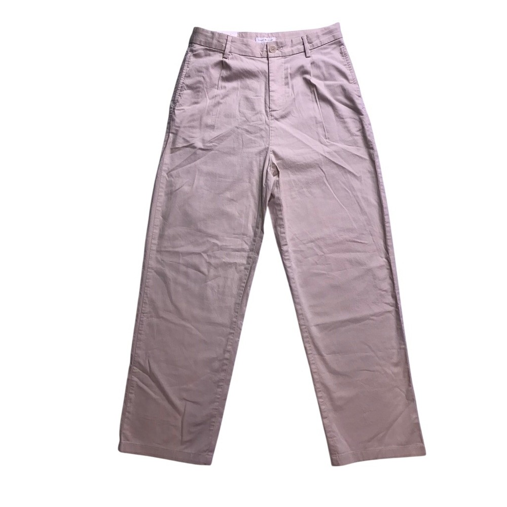 Tommy Hilfiger Baggy Fit Pants Boy Size 14 Beige Chino Casual Trousers